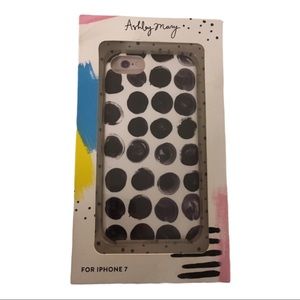 Ashley Mary Black Dot Phone Case for iPhone 7